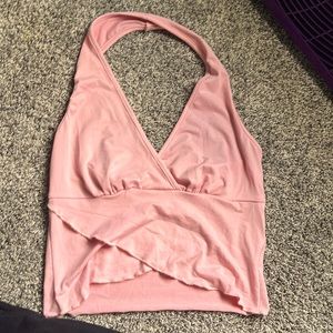 Pink Halter Top